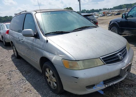 2003 Honda Odyssey Ex-L from USA, damaged, VIN 5FNRL18053B072942